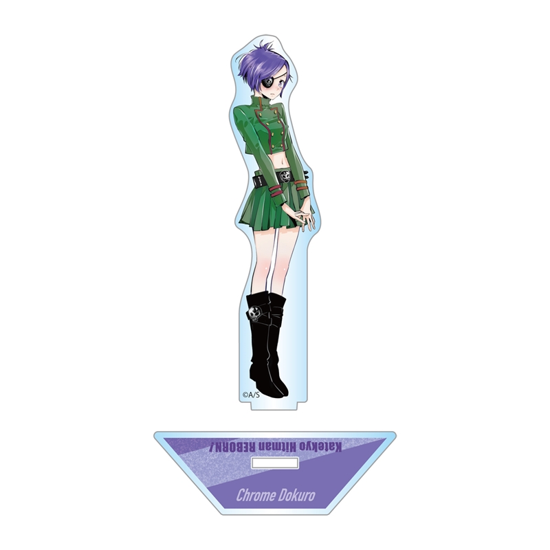 『家庭教師ヒットマンＲＥＢＯＲＮ！』アクリルスタンド　クローム髑髏　天野明展描きおろしｖｅｒ．　＜天野明展＞　ＢＤ２