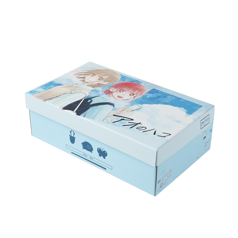 『アオのハコ』シューズボックス風収納ケース（２個セット）　ＢＤ２