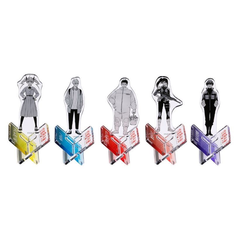 『怪獣８号』アクリル“Ｘ”フィギュアコレクション　全種セット　（全１８種入り）　＜怪獣８号展＞　ＢＤ３