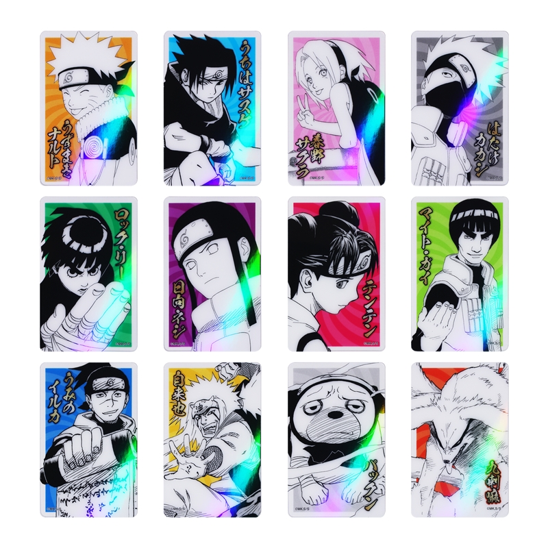 『ＮＡＲＵＴＯ－ナルト－』ホロクリアカード１２枚セット　第１弾　（全４組／ランダム１組入り）　ＢＤ４－ＪＦ