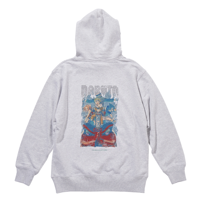『ＮＡＲＵＴＯ－ナルト－』ヴィンテージ加工パーカー　Ｍサイズ　ＢＤ４ Mサイズ