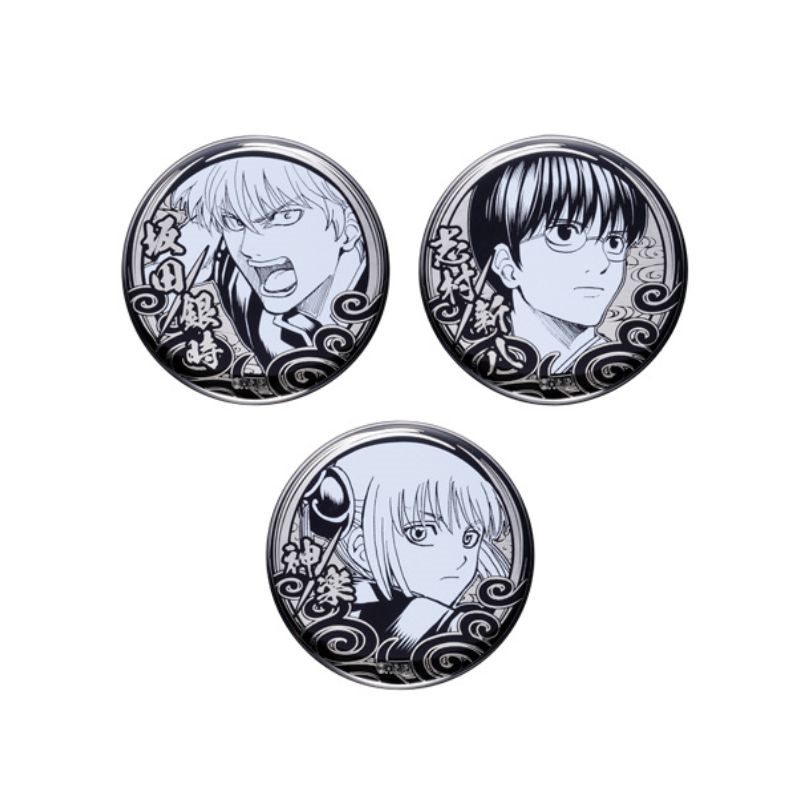 『銀魂』シルバーソウル缶バッジコレクション　全種セット　（全１１種入り）　＜銀魂展＞ＢＤ４