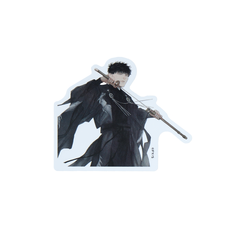 『天傍台閣』ステッカー（２枚入り）　＜少年ジャンプ＋展＞　ＢＥ２