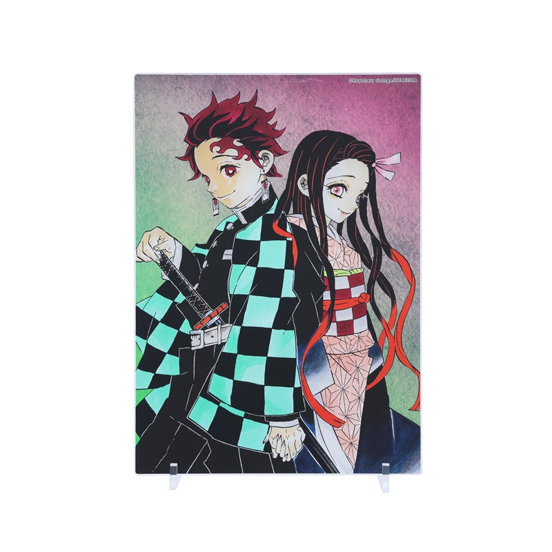 ＪＣＳ限定　『鬼滅の刃』箔入りアクリルアート　炭治郎＆禰豆子　ＢＥ３