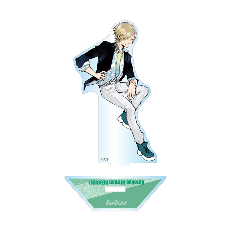 『家庭教師ヒットマンＲＥＢＯＲＮ！』アクリルスタンド　バジル　天野明展描きおろしｖｅｒ．　＜天野明展　東京凱旋＞　ＢＥ４