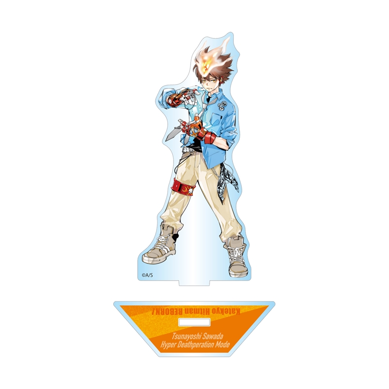 『家庭教師ヒットマンＲＥＢＯＲＮ！』アクリルスタンド　超ツナ　天野明展描きおろしｖｅｒ．　＜天野明展　東京凱旋＞　ＢＥ４