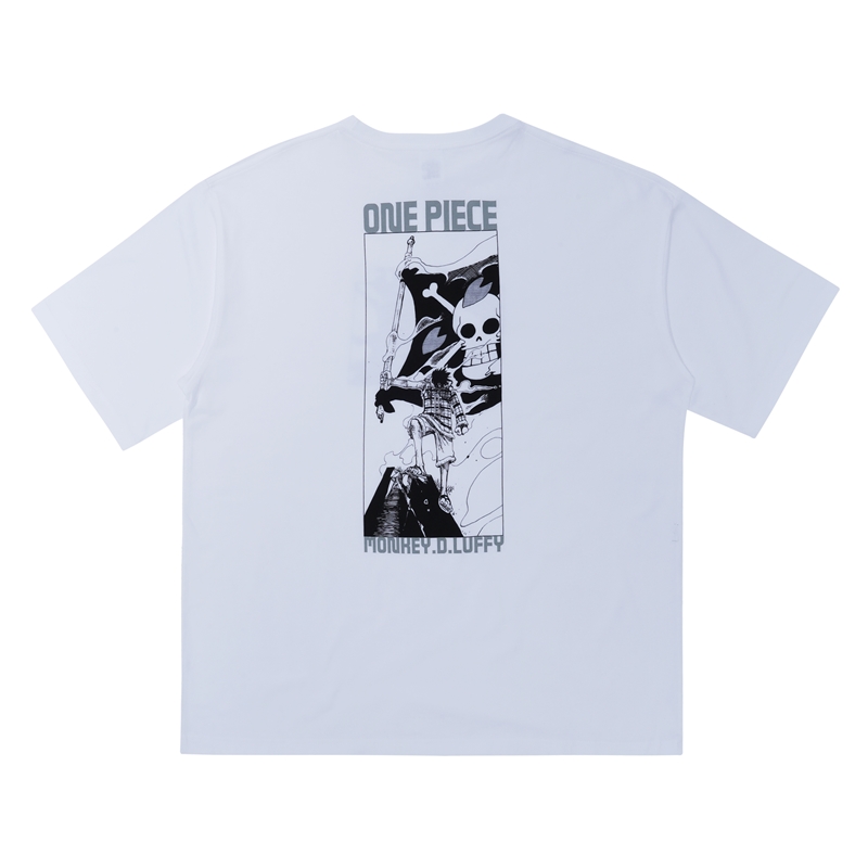 『ＯＮＥ　ＰＩＥＣＥ』Ｔｅｅ　Ｗｈｉｔｅ　モンキー・Ｄ・ルフィ　Ｌサイズ　ＢＥ３－ＯＰＤ Lサイズ