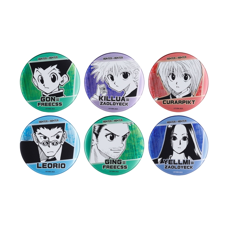 ＪＣＳ限定『ＨＵＮＴＥＲ×ＨＵＮＴＥＲ』デコレクション缶バッジ　第１弾　全種セット　（全１２種入り）　ＢＥ３