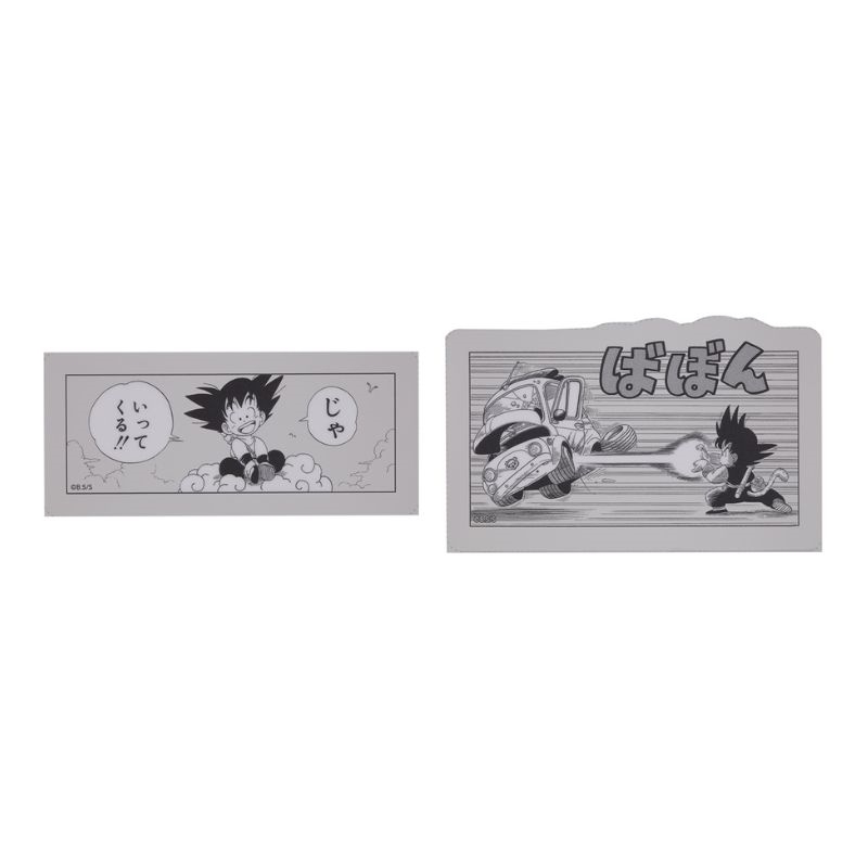 『ＤＲＡＧＯＮ　ＢＡＬＬ』クリアステッカーコレクション２枚入り　第１弾　（全１０組／ランダム１組入り）　ＢＥ４