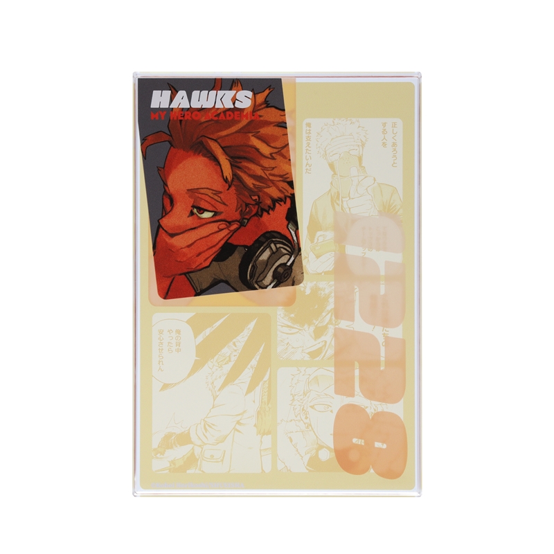 『僕のヒーローアカデミア』アクリルブロック　“ＨＥＲＯＥＳ”　ホークス　ＢＥ４