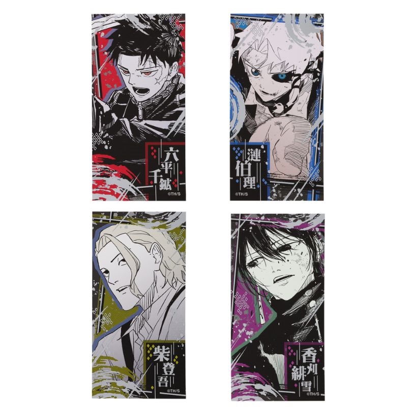 『カグラバチ』箔押しステッカーコレクション　第１弾　（全１６種／ランダム２種入り）　ＢＥ４