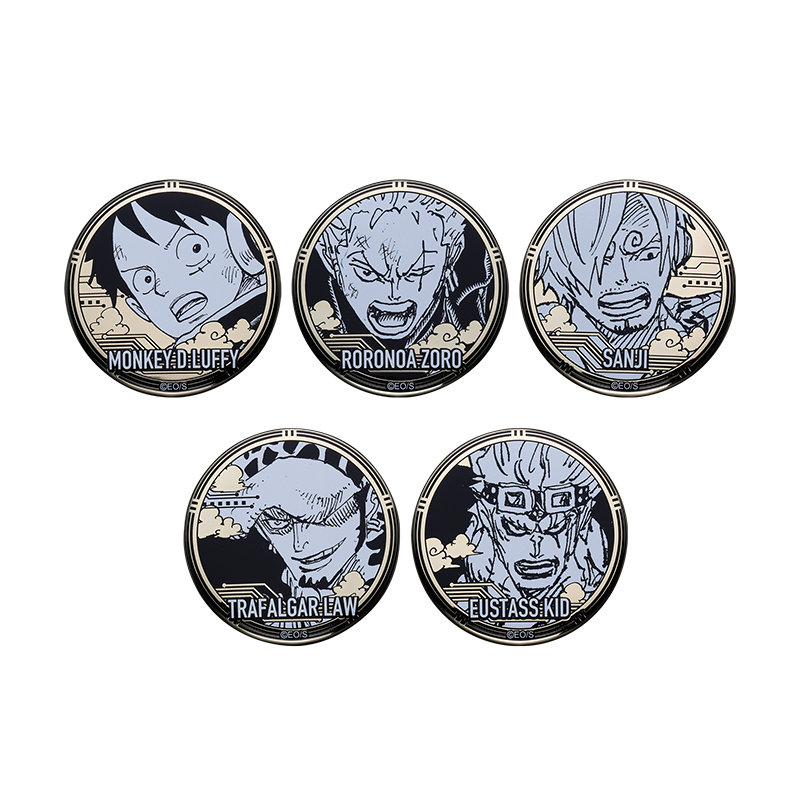 『ＯＮＥ　ＰＩＥＣＥ』黄金缶バッジコレクション　第２弾　（全１０種／ランダム１種入り）　ＢＥ４－ＪＳ