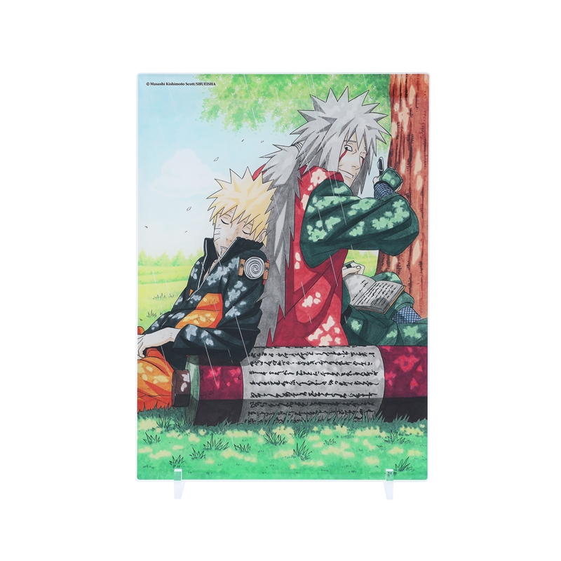 ＪＣＳ限定　『ＮＡＲＵＴＯ－ナルト－』箔入りアクリルアート　ＪＣ巻ノ四十二　カバーイラスト　ＢＥ４