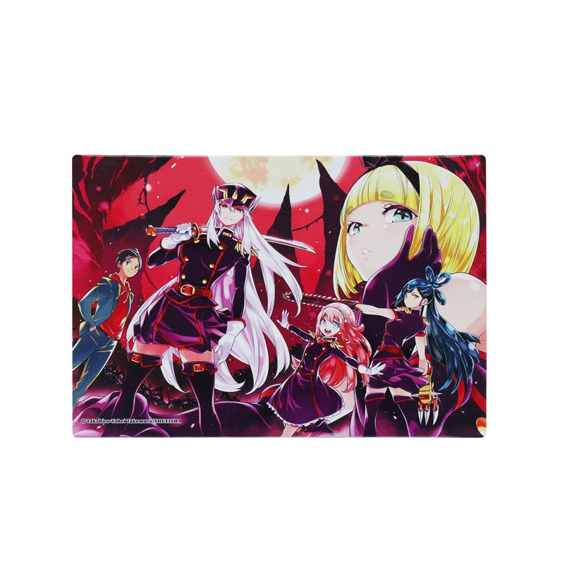 『魔都精兵のスレイブ』フルカラーアートボード　第１話カラーページ　［ＪＵＭＰ　ＡＲＴ　ＢＯＡＲＤ　ＧＡＬＬＥＲＹ］　ＢＥ４