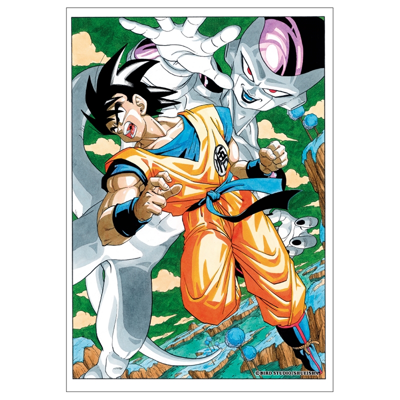 『ＤＲＡＧＯＮ　ＢＡＬＬ』フルカラーアートボード　孫悟空＆フリーザ　ＢＥ４