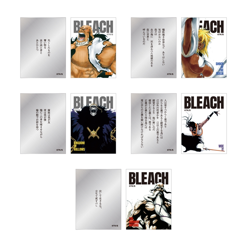『ＢＬＥＡＣＨ』巻頭歌ステッカーコレクション２枚入り　第３弾　（全２０組／ランダム１組入り）　ＢＦ１