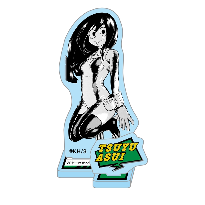 ＪＣＳ限定　『僕のヒーローアカデミア』アクリルフィギュアコレクション“ＨＥＲＯＥＳ”　蛙吹梅雨　全種セット　（全１０種入り）　ＢＦ１