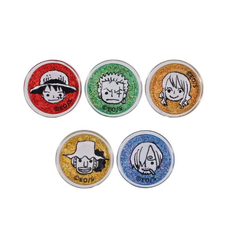 『ＯＮＥ　ＰＩＥＣＥ』まんまるアクリルシール（１５枚入り）　ＢＦ３