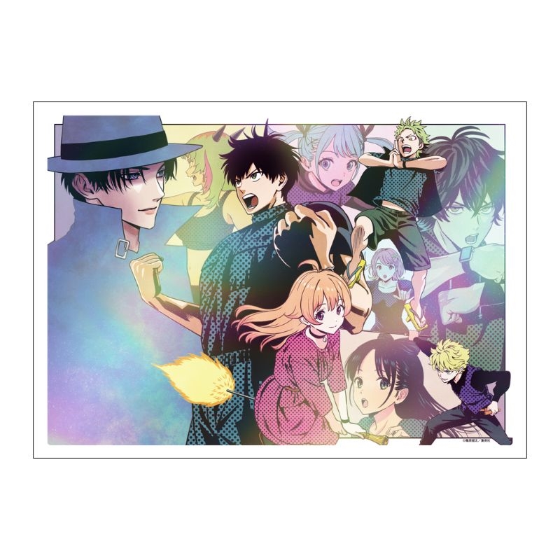 ＷＪ定期購読限定　『ウィッチウォッチ』ホログラムクリアポスター　デザインＡ