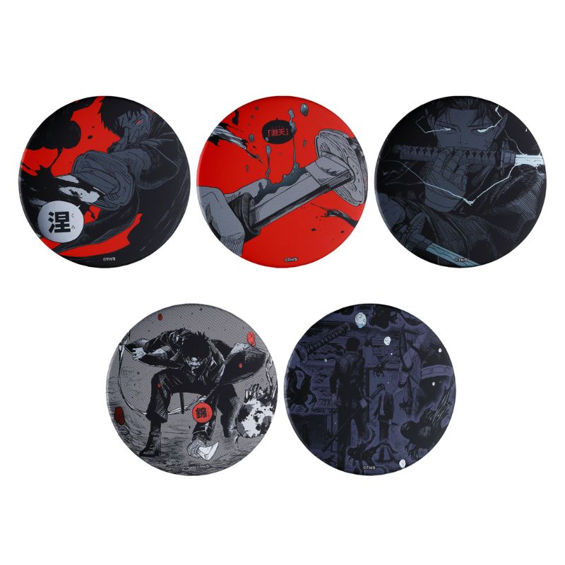 『カグラバチ』メタリック缶バッジコレクション‐ＷＡＺＡ‐　第１弾　（全１５種／ランダム１種入り）　ＢＦ３