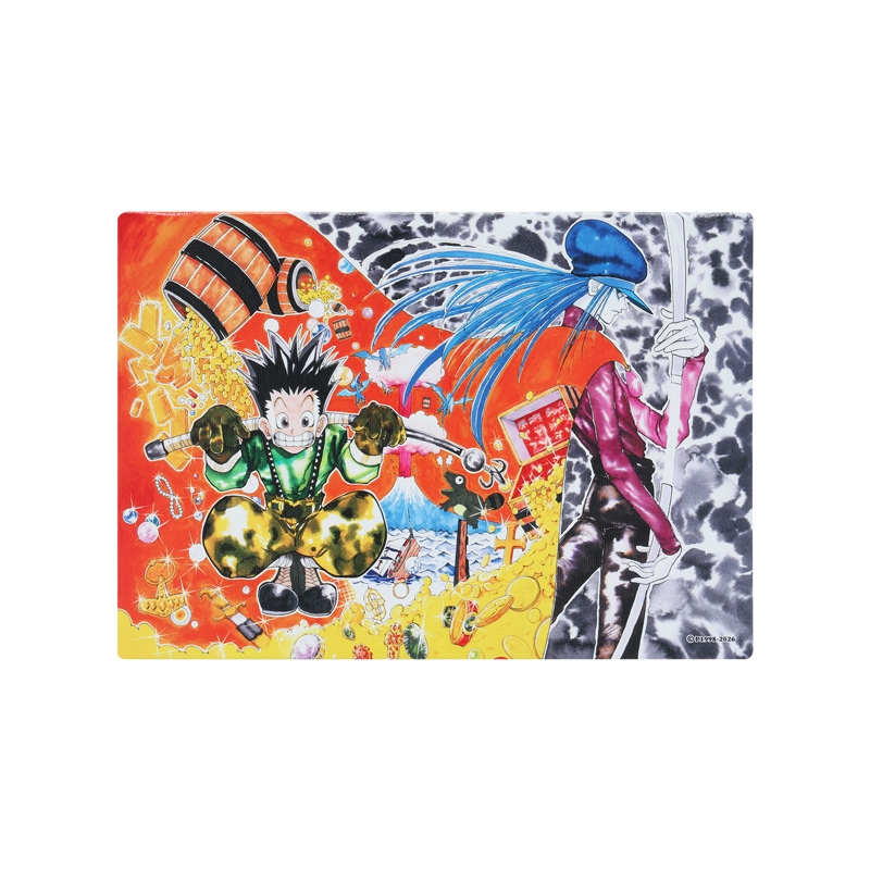『ＨＵＮＴＥＲ×ＨＵＮＴＥＲ』フルカラーアートボード　（週刊少年ジャンプ１９９８年１４号巻頭カラーイラスト）　［ＪＵＭＰ　ＡＲＴ　ＢＯＡＲＤ　ＧＡＬＬＥＲＹ］　ＢＦ３
