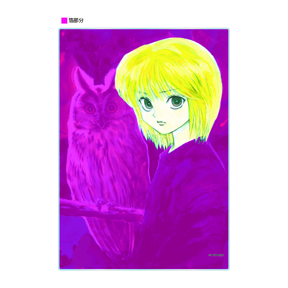 『ＨＵＮＴＥＲ×ＨＵＮＴＥＲ』箔入りアクリルアート　クラピカ　ＢＦ２