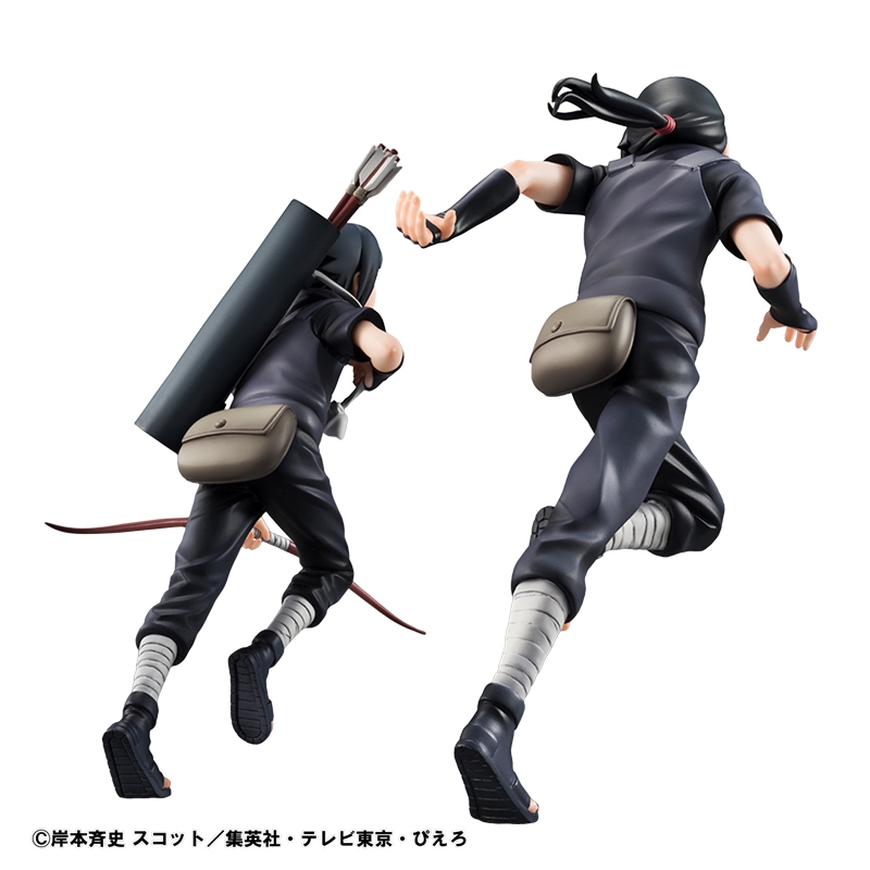 『ＮＡＲＵＴＯ－ナルト－　疾風伝』Ｇ．Ｅ．Ｍ．シリーズ　うちはイタチ＆サスケ【再販】