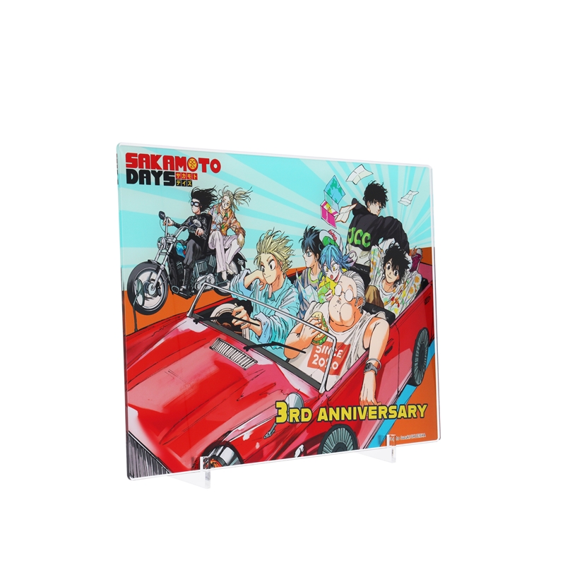 完全受注生産『ＳＡＫＡＭＯＴＯ　ＤＡＹＳ』箔入りアクリルアート　－連載３周年突破記念Ｖｅｒ．－　ＢＣ４