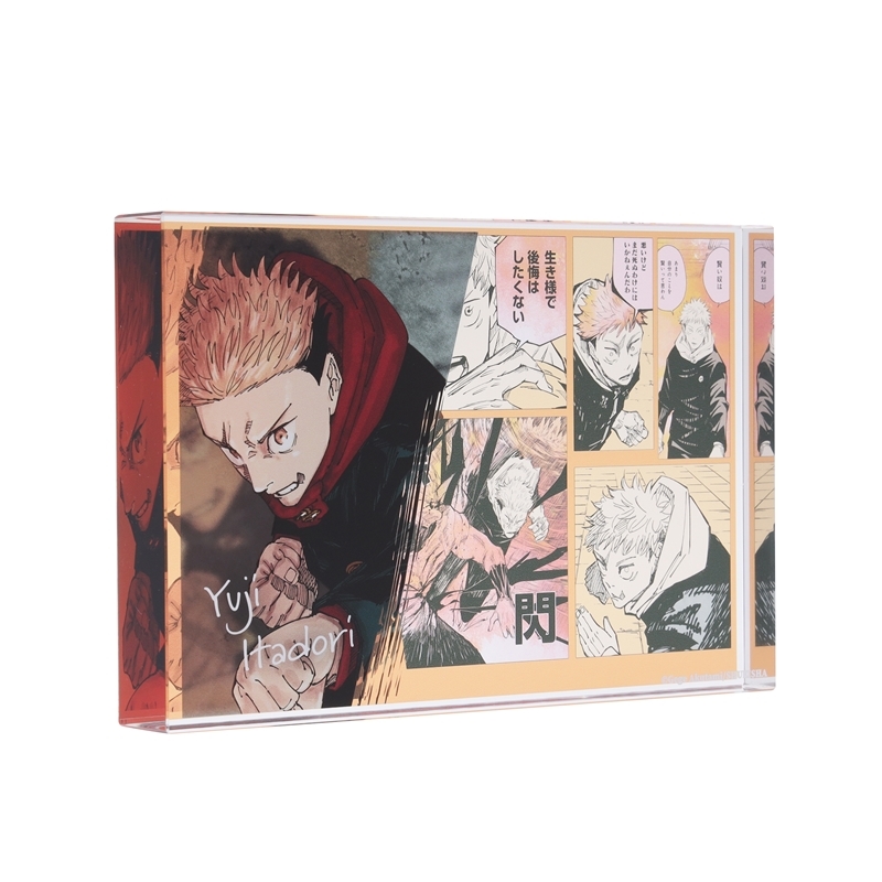 『呪術廻戦』アクリルブロック　“ＨＥＲＯＥＳ”　虎杖悠仁　ＢＤ１