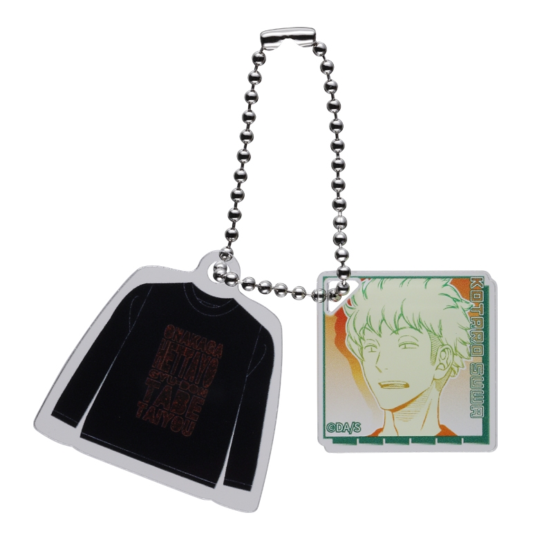 『ワールドトリガー』ロングＴシャツ　フリーサイズ　チャーム付き【心の声】　ＢＤ１