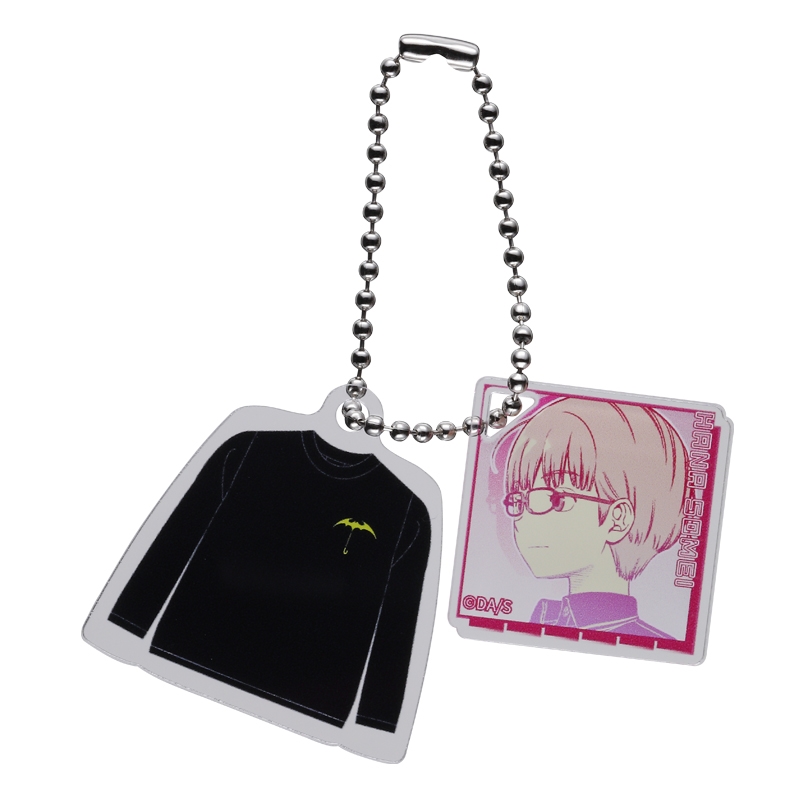 『ワールドトリガー』ロングＴシャツ　フリーサイズ　チャーム付き【コウモリ傘】　ＢＤ１