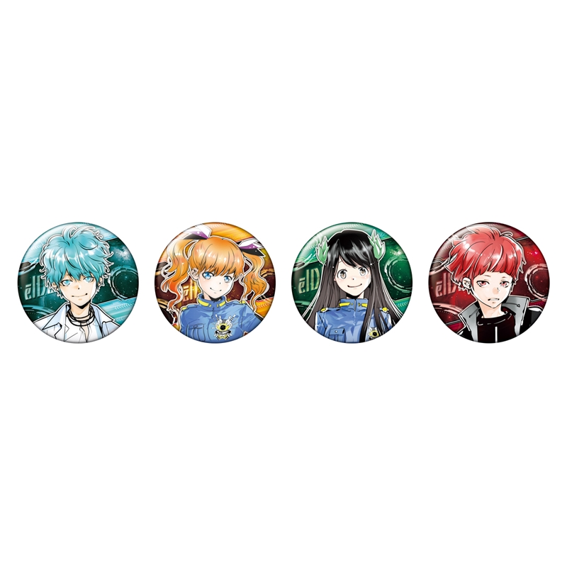 『エルドライブ【ｅｌＤＬＩＶＥ】』コレクション缶バッジ　天野明展描きおろしｖｅｒ．　（全８種／ランダム１種入り）　＜天野明展＞　ＢＤ２