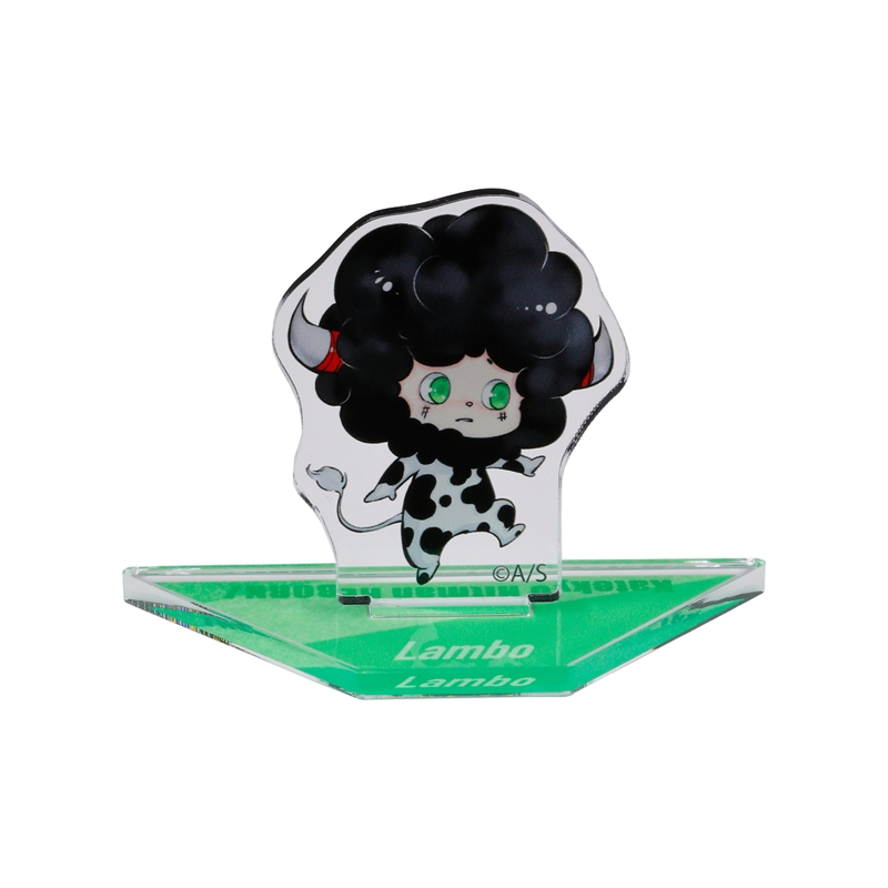 『家庭教師ヒットマンＲＥＢＯＲＮ！』アクリルスタンド　リボーン＆ランボ　天野明展描きおろしｖｅｒ．　＜天野明展＞　ＢＤ２