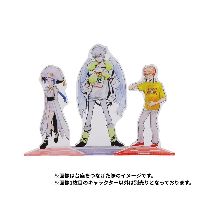 『家庭教師ヒットマンＲＥＢＯＲＮ！』アクリルスタンド　白蘭　天野明展描きおろしｖｅｒ．　＜天野明展＞　ＢＤ２