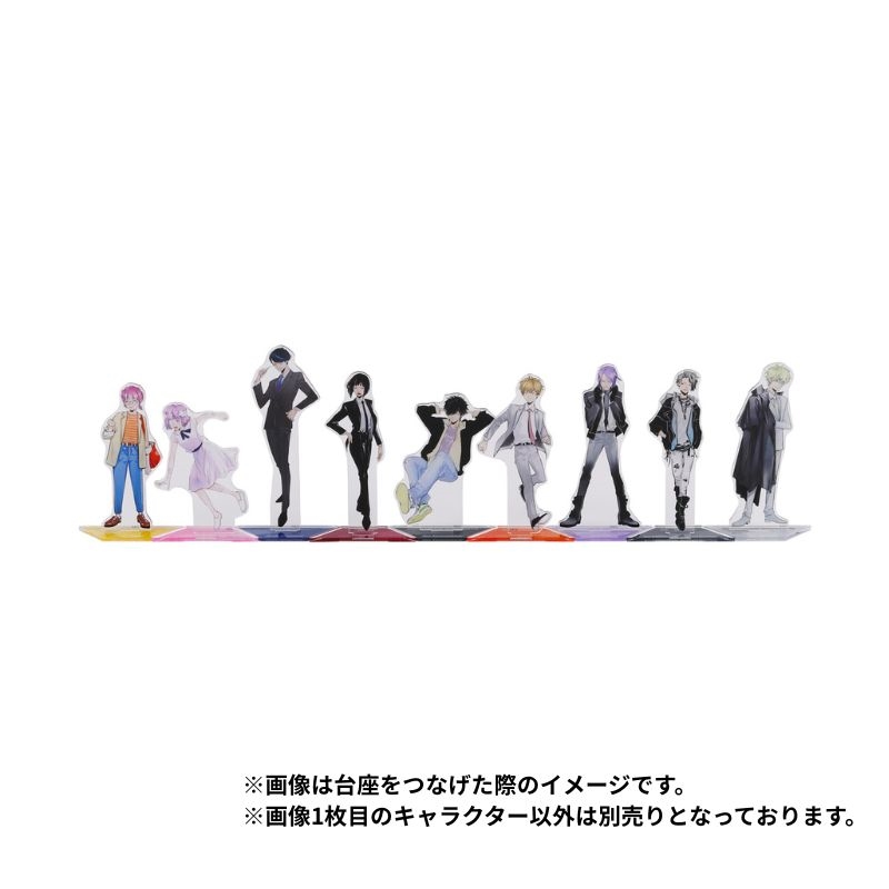 『鴨乃橋ロンの禁断推理』アクリルスタンド　翡翠臣疾　天野明展描きおろしｖｅｒ．　＜天野明展＞　ＢＤ２