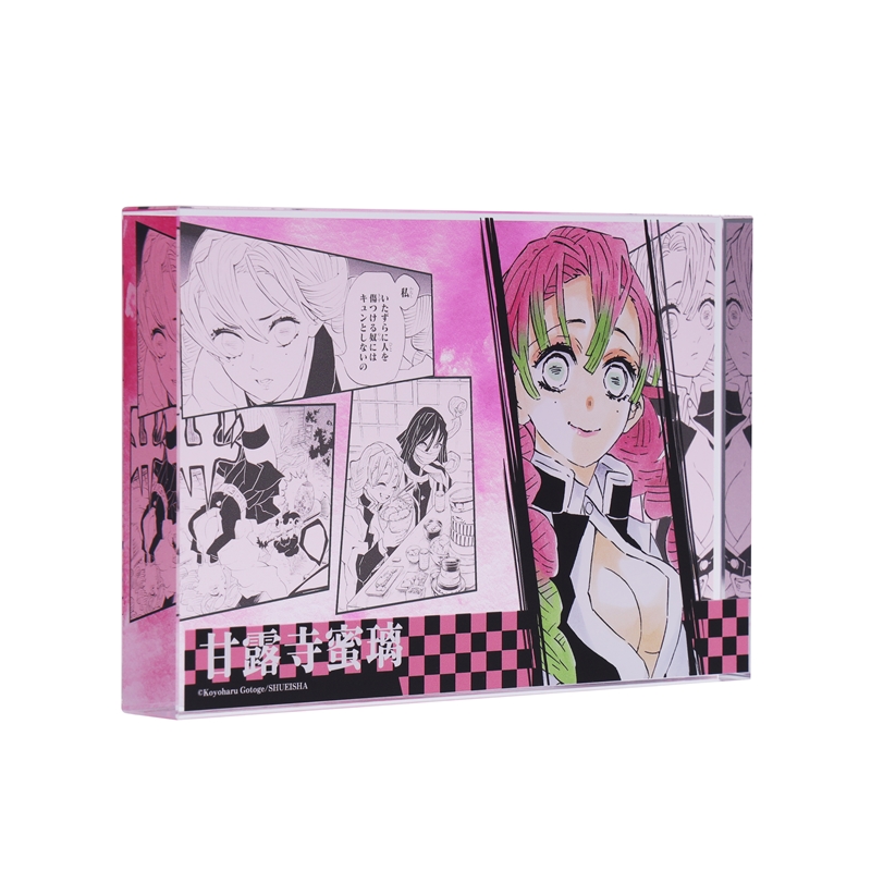 『鬼滅の刃』アクリルブロック　“ＨＥＲＯＥＳ”　甘露寺蜜璃　ＢＤ２