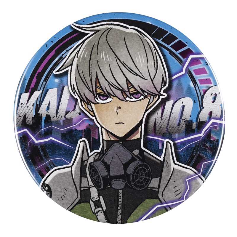 『怪獣８号』コレクション缶バッジ　怪獣８号展描きおろしｖｅｒ．　（全８種／ランダム１種入り）　＜怪獣８号展＞　ＢＤ３