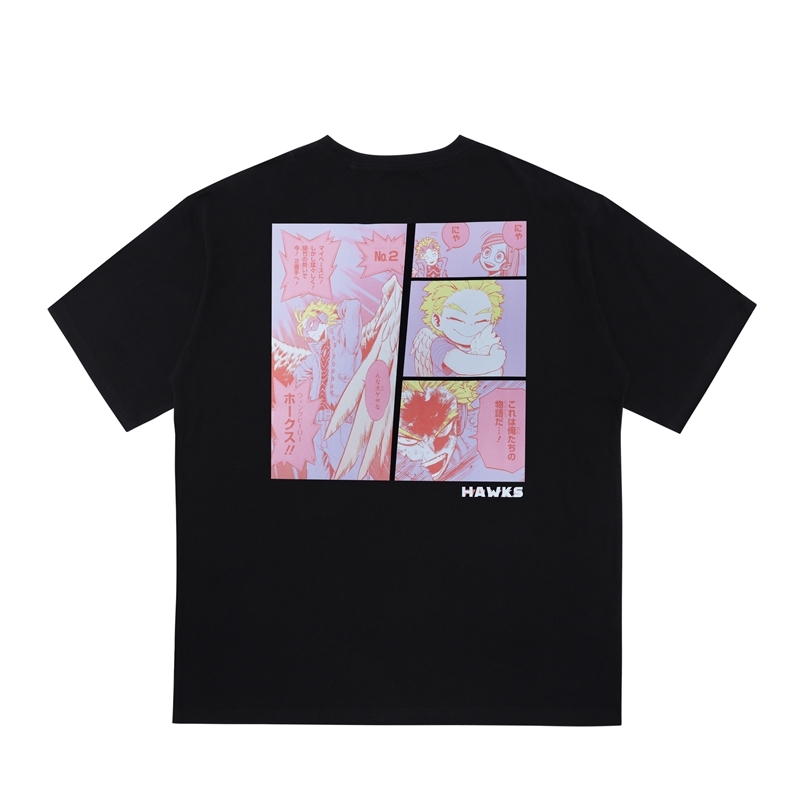 『僕のヒーローアカデミア』ポケット付きビッグシルエットＴシャツ　“ＨＥＲＯＥＳ”　ホークス　ＢＤ４
