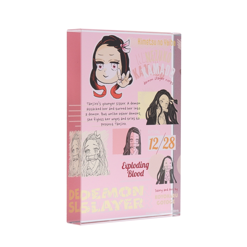 『鬼滅の刃』アクリルブロック　“ＨＥＲＯＥＳ”　竈門禰豆子　ＢＤ４