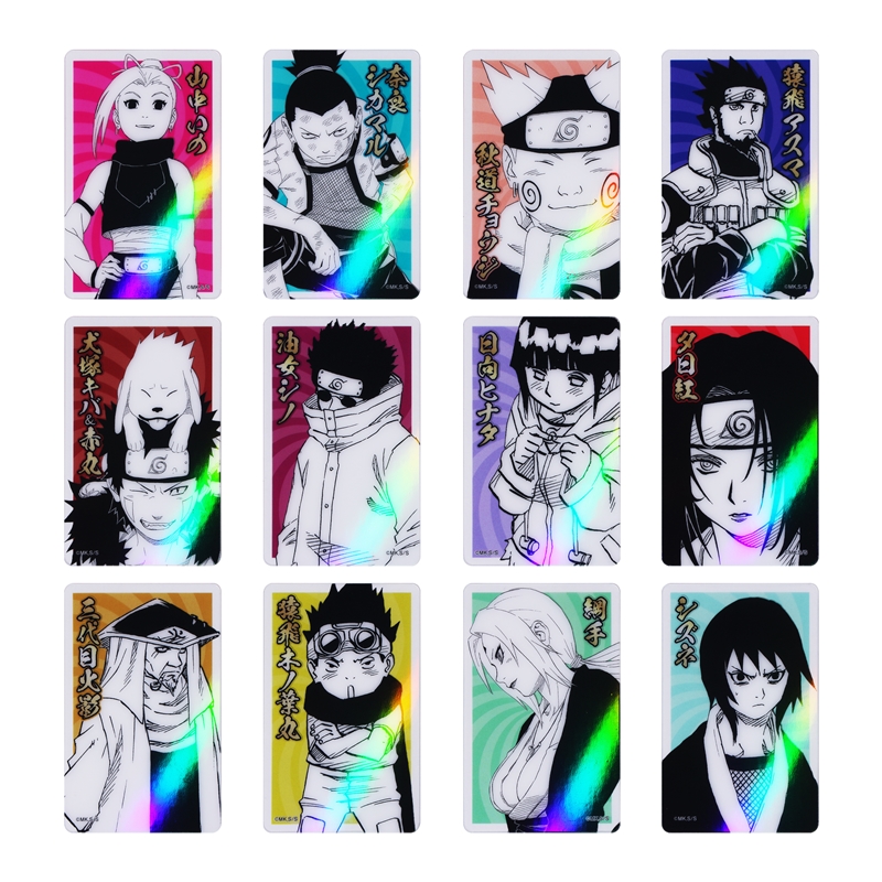 『ＮＡＲＵＴＯ－ナルト－』ホロクリアカード１２枚セット　第１弾　（全４組／ランダム１組入り）　ＢＤ４－ＪＦ
