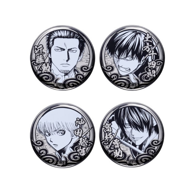 『銀魂』シルバーソウル缶バッジコレクション　（全１１種／ランダム１種入り）　＜銀魂展＞ＢＤ４