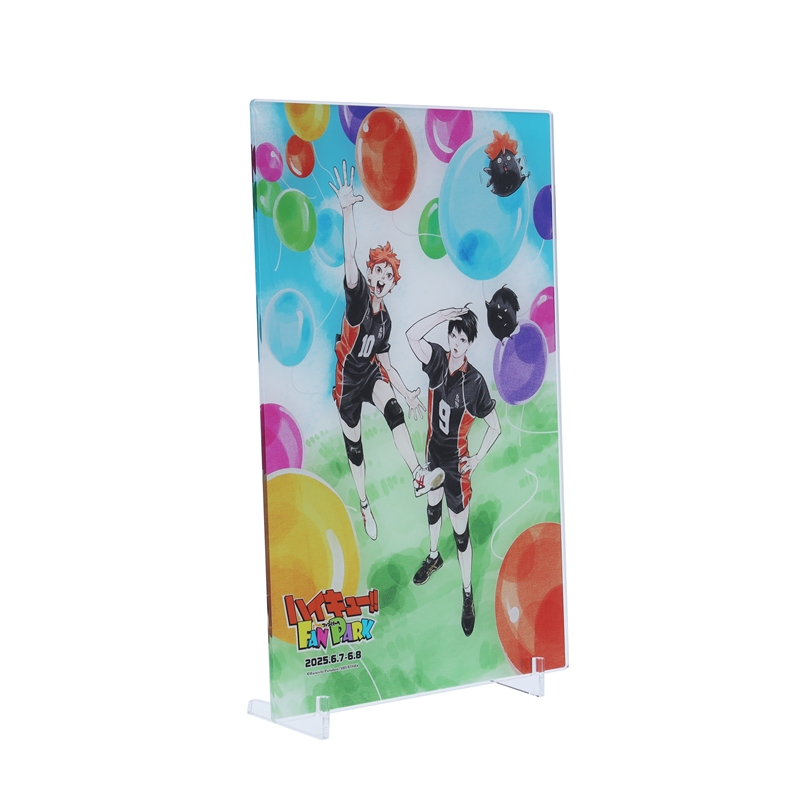 『ハイキュー！！』箔入りアクリルアート　キービジュアル　＜ハイキュー！！　ＦＡＮ　ＰＡＲＫ＞　ＢＥ２