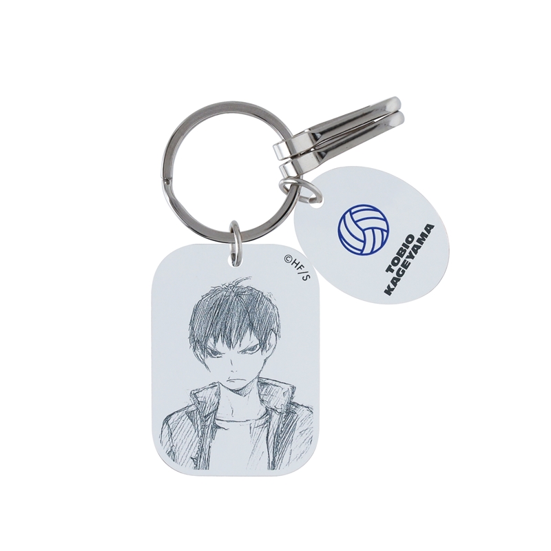 『ハイキュー！！』クリアベースキーホルダー　第１弾　（全１１種／ランダム１種入り）　＜ハイキュー！！　ＦＡＮ　ＰＡＲＫ＞　ＢＥ２