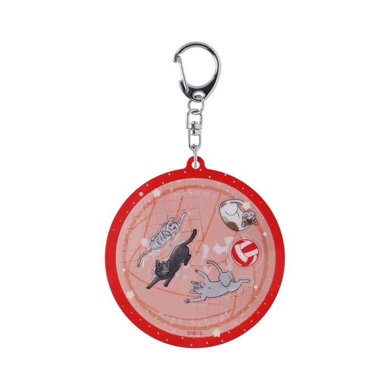 『ハイキュー！！』わちゃころ☆アクリルキーホルダーコレクション　動物＆モチーフＶｅｒ．　（全８種／ランダム１種入り）　＜ハイキュー！！　ＦＡＮ　ＰＡＲＫ＞　ＢＥ２