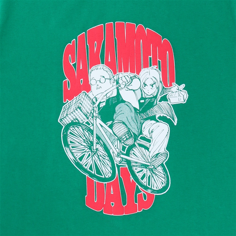 『ＳＡＫＡＭＯＴＯ　ＤＡＹＳ』発泡プリントＴシャツ　Ｌサイズ　ＢＥ２ Lサイズ