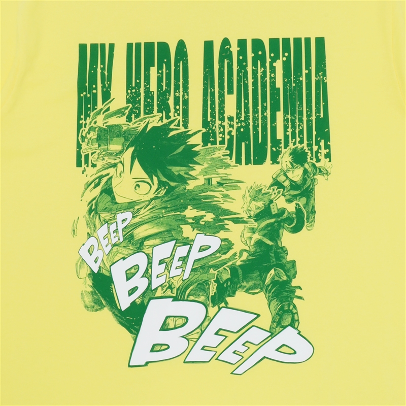 『僕のヒーローアカデミア』発泡プリントＴシャツ　Ｍサイズ　ＢＥ２ Mサイズ