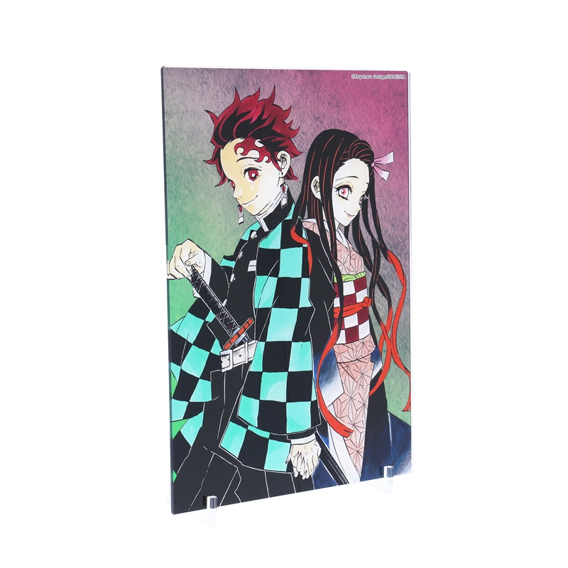 ＪＣＳ限定　『鬼滅の刃』箔入りアクリルアート　炭治郎＆禰豆子　ＢＥ３