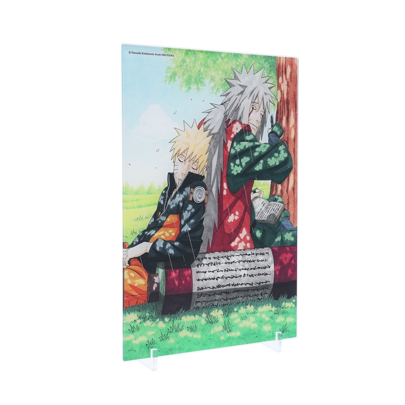 ＪＣＳ限定　『ＮＡＲＵＴＯ－ナルト－』箔入りアクリルアート　ＪＣ巻ノ四十二　カバーイラスト　ＢＥ４