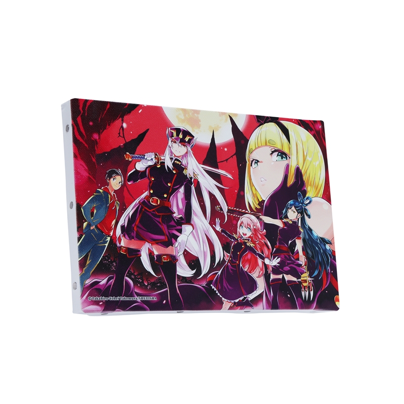 『魔都精兵のスレイブ』フルカラーアートボード　第１話カラーページ　［ＪＵＭＰ　ＡＲＴ　ＢＯＡＲＤ　ＧＡＬＬＥＲＹ］　ＢＥ４