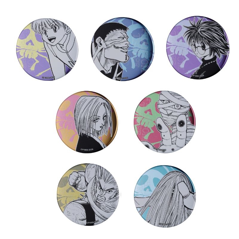 ＪＣＳ限定　『ＨＵＮＴＥＲ×ＨＵＮＴＥＲ』デコレクション缶バッジ　第２弾　幻影旅団　全種セット　（全１３種入り）　ＢＦ１